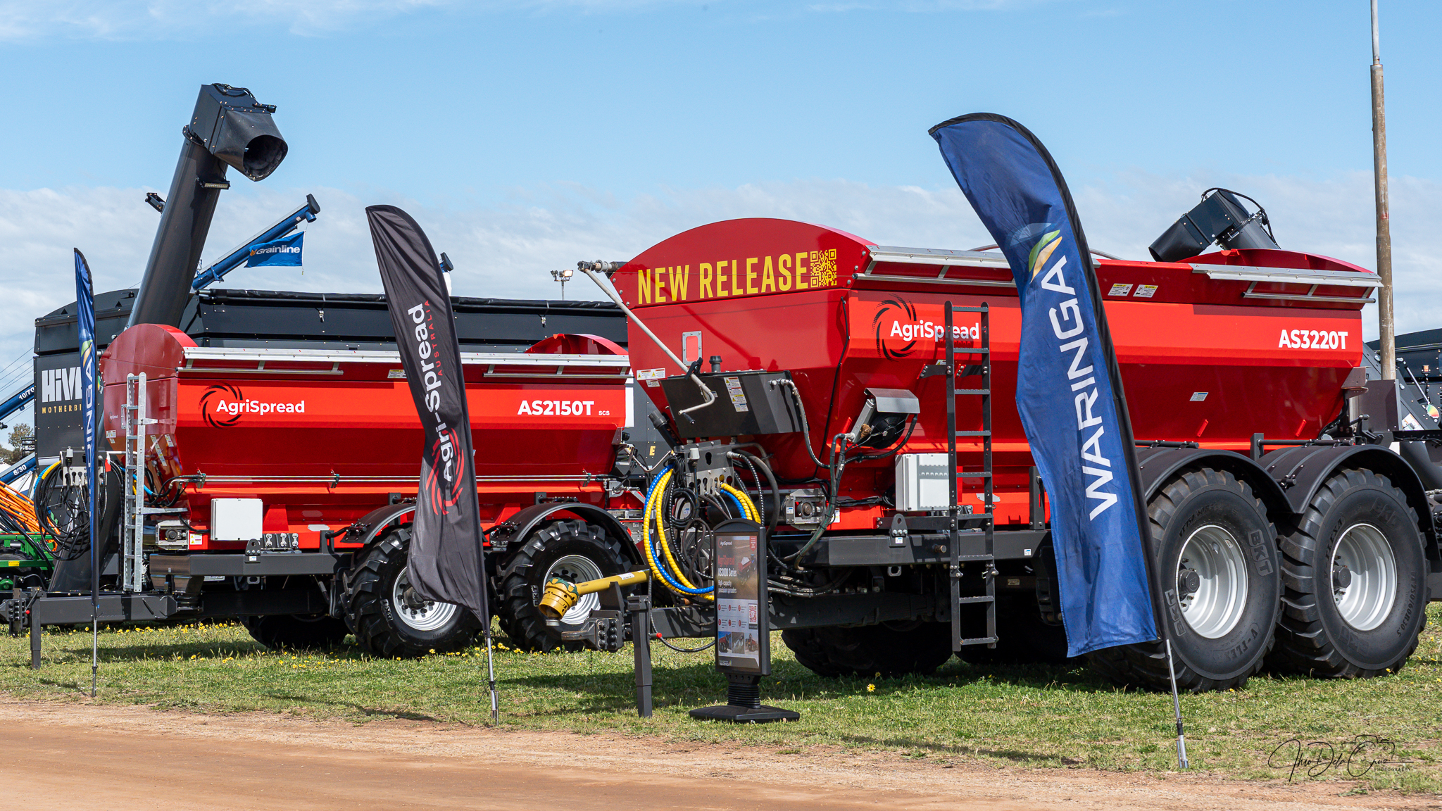 Machinery on display at Dowerin Machinery Field Days 2026