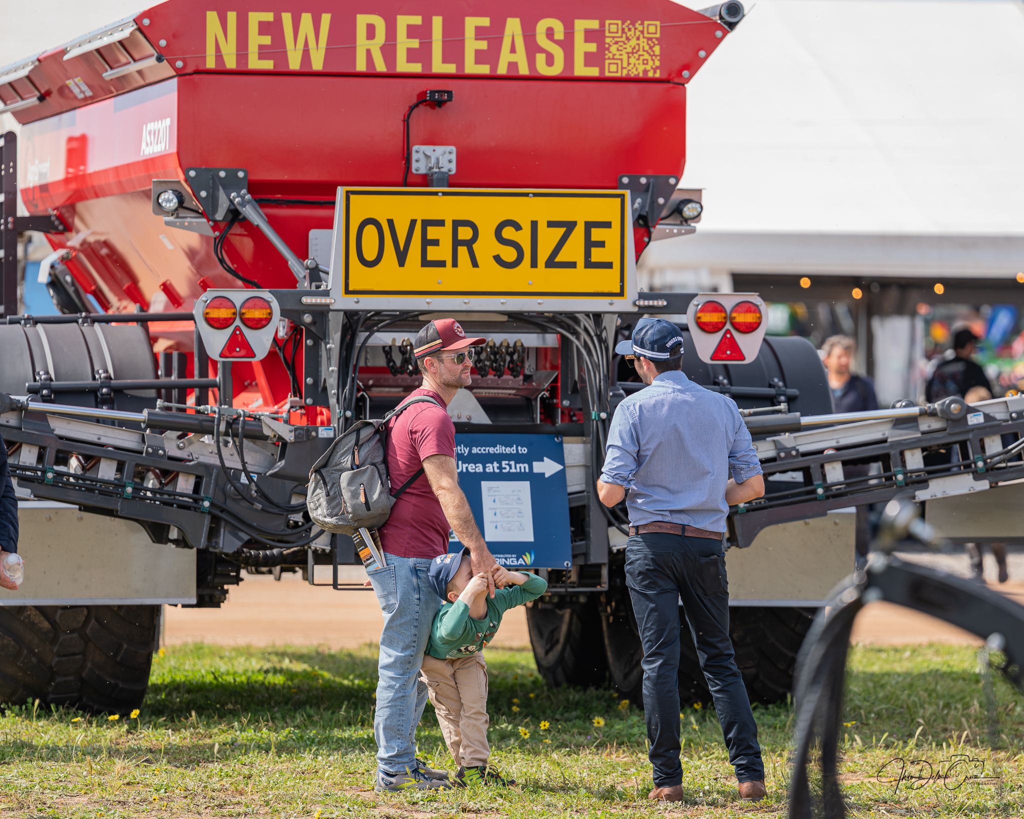Waringa Distribution machinery at Dowerin 2026